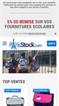 Mobile Screenshot of paris-stock.com